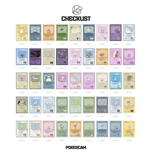 Pokescam 3 custom card pack dot punwell fan art