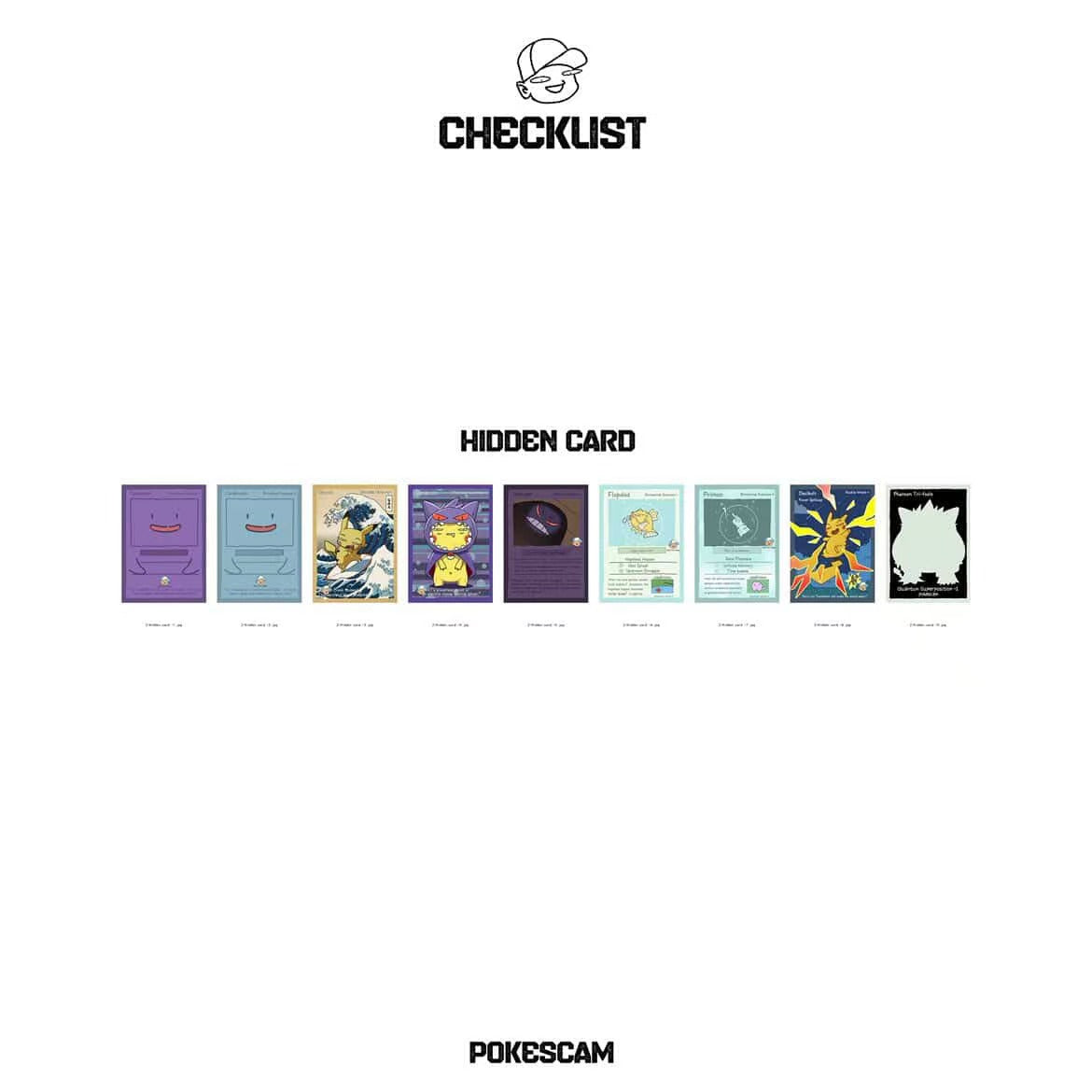 Pokescam 3 custom card pack dot punwell fan art