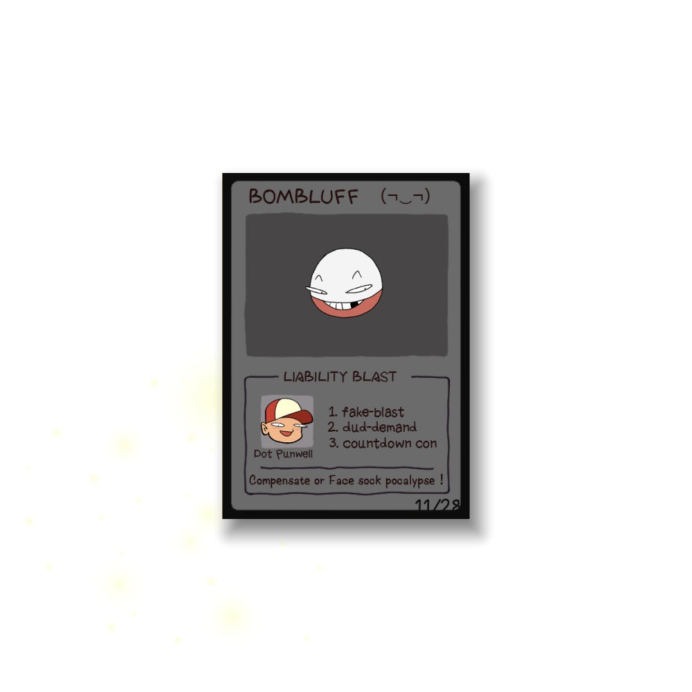 pokescam custom trading card pack